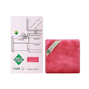 CARE 12 TOALLA PARA HUÉSPEDES, GREEN FIBER, 33 X 33 CM