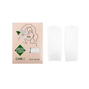 CARE 2 SPONGE DENTAL GREEN FIBER, 7,5 × 3 cm