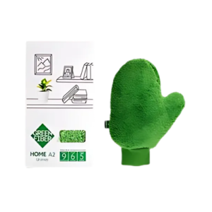 HOME A2 MANOPLA UNIVERSAL GREEN FIBER, 27 × 20 cm