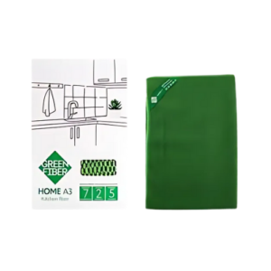 HOME A3 FIBER DE COCINA GREEN FIBER, 60 × 40 cm