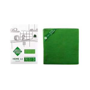 HOME A4 FIBER UNIVERSAL GREEN FIBER, 40 × 40 cm