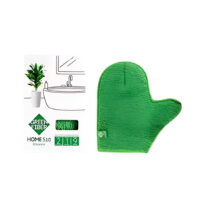 HOME S10 INVOLVER MANOPLA GREEN FIBER, 23 × 21 cm