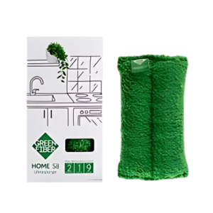 HOME S8 INVOLVER ESPONJA GREEN FIBER, 14,5 × 7 cm