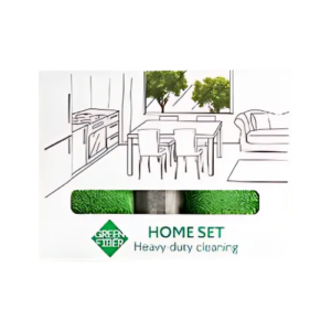 KIT PARA EL HOGAR LIMPIEZA INTENSIVA GREEN FIBER HOME SET HEAVY-DUTY СLEANING