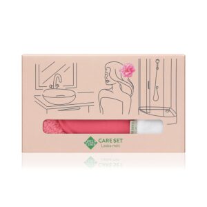 CARE SET LASKA MINI SET PARA LA LIMPIEZA DE LA PIEL DEL ROSTRO, CUELLO Y ESCOTE